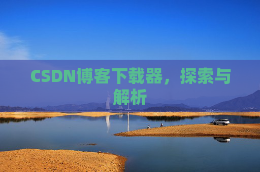 CSDN博客下载器，探索与解析